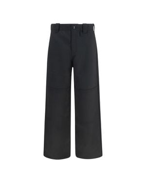 KENZO Wide-Leg Tailored Pants - Black