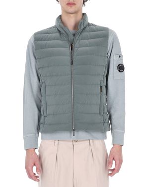 Moorer Sleek Mini Coat - Blue