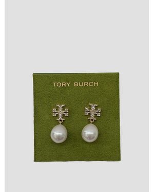 Tory Burch Moonlit Dream Drop Earrings - Green