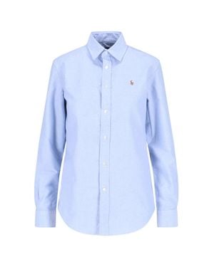 Polo Ralph Lauren Classic-Fit Oxford Cotton Shirt - Blue