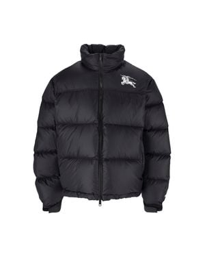 Burberry Puffer Jacket - Blue