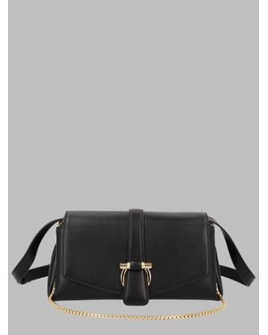 Ferragamo Sleek Structured Shoulder Bag For - Gray