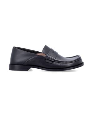 Loewe Refined Campo Flap Loafer (2 Cm Heel) - Blue