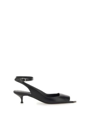 McQueen Alexander Mc Queen Punk Sandal - White