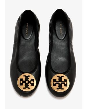 Tory Burch Travel Ballet Flats - Black
