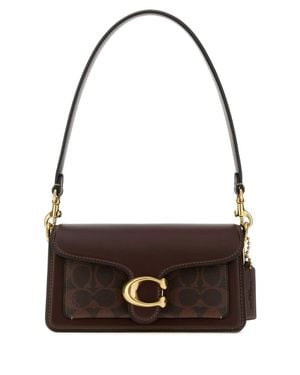 COACH Coach Tabby 20 Mini Leather Shoulder Handbag - Brown