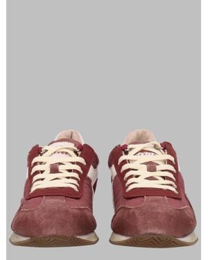 Diadora Retro Running Sneakers - Red