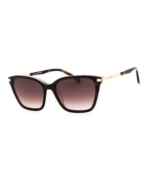 Levi's Lv 5017/S Rectangular Plastic Sunglasses - Brown
