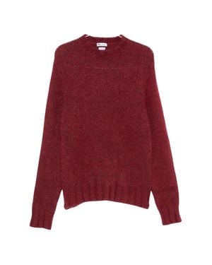 Doppiaa Wool-Blend Sweater - Red