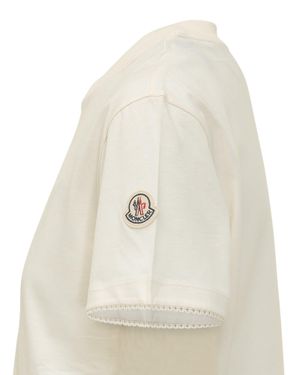 Moncler Stylish Gironeck T-Shirt - White