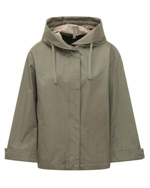 DUNO Oversized Short Coat - Green
