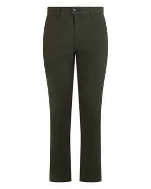 Slowear Straight Cotton Pants With Stretch Comfort For - Gray