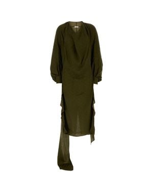 Ferragamo Dresses - Green