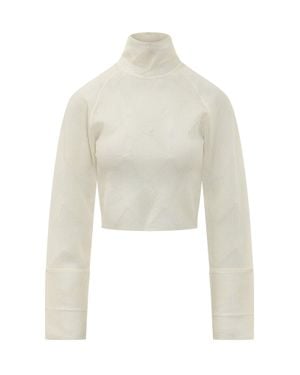 IRO Cloud-Soft Knit Sweater - White