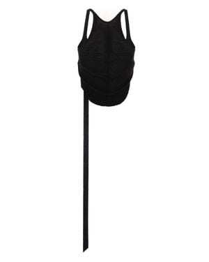 Rick Owens Sleeveless Tops - Black
