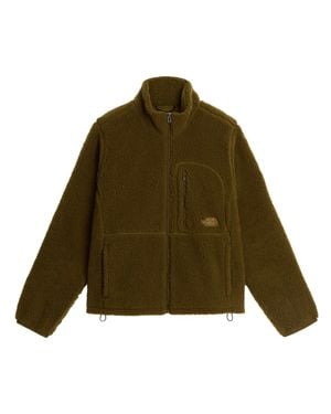 The North Face Two-Point Adjustable Inner Hem Jacket With Full-Length Center-Front Zipper - Green