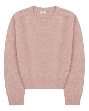 Celine Round Neck Sweater - Pink