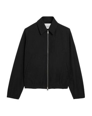 Ami Paris Cotton Blouson Jacket - Black