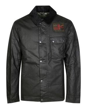 Barbour Workers Wax Waxed Jacket - Black