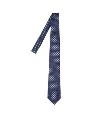 Tom Ford 100% Mulberry Silk Tie For - Blue