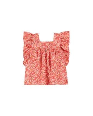 Emile Et Ida Maglietta Blouse Liberty - Red