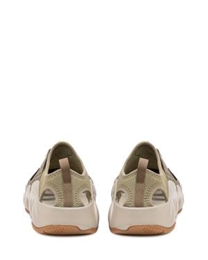 Keen Sporty Sandals With Perforated Inserts - Natural