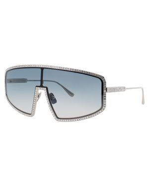 Anna Karin Karlsson Shady Luv 2.4 Sunglasses 56-22-135, Gradient Mirror Lenses, Titanium Frame - Black