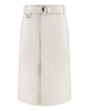 Tod's Skirt Cotton - White