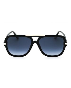 Marc Jacobs Premium Oval Plastic Sunglasses - Blue