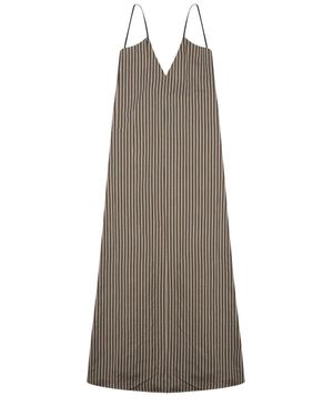 Alysi Elegant Mini Dress For - Brown