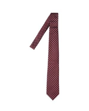 Tom Ford Luxury Silk Mulberry Tie - Purple