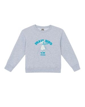 Bonton "Smile Skatebird" Sweater - Blue