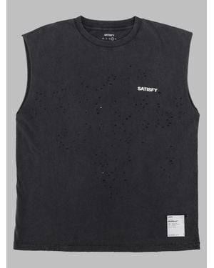 Satisfy Core Logo T-Shirt For - Black