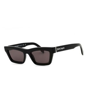 Palm Angels Melrose Plastic Rectangular Sunglasses - Black