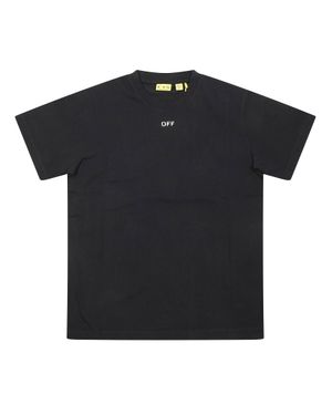 Off-White c/o Virgil Abloh Mini Arrow Print T-Shirt For Kids - Black