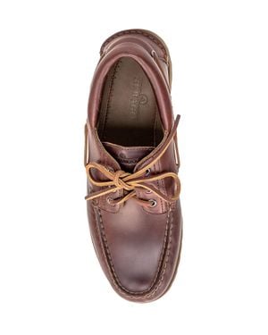 Sebago Acadia Leather Moccasin Loafer - Brown