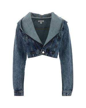 Alaïa Alaia Denim Jacket - Blue