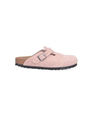 Birkenstock Light & Natural 100% Leather Sandals - Pink