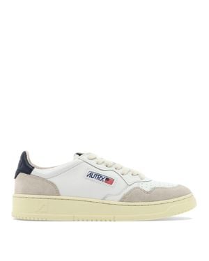 Autry "Medalist Low" Sneakers - White