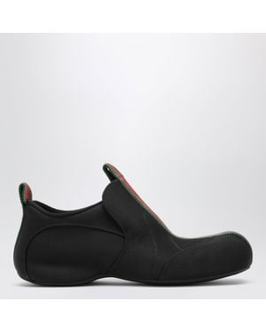 Gucci Mini Drip Slip-On Sneakers - Black