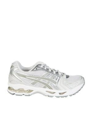 Asics Gel-Kayano 14 Rubber-Trimmed Mesh And Faux Leather Sneakers - White