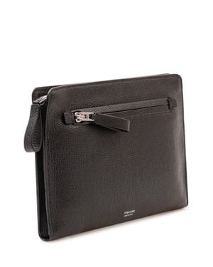 Tom Ford Victor Portfolio Briefcase - Black
