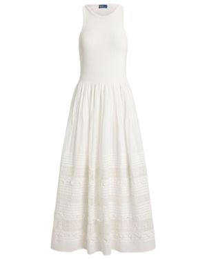 Ralph Lauren Elegant Cotton Blend Top For - White