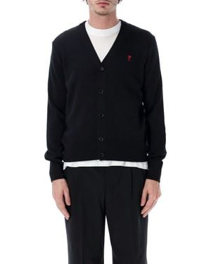 Ami Paris 100% Wool Sweater - Blue