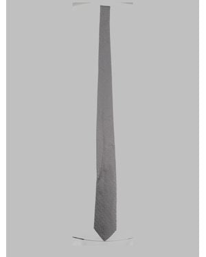 Giorgio Armani Luxury 100% Silk Tie - Gray