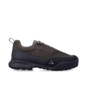 ROA Low-Top Trail Sneakers - Black