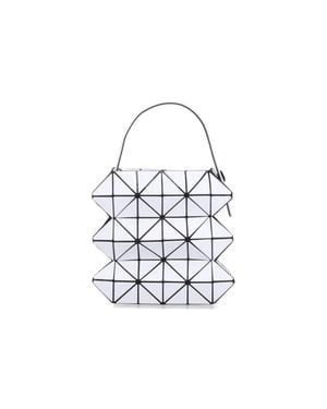 Issey Miyake Geometric Folded Tote Bag - White
