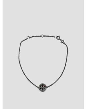 Tory Burch Miller Paintve Chain Bracelet - Metallic