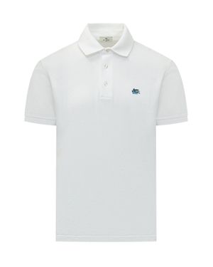 Etro Polo Rome For Summer - White
