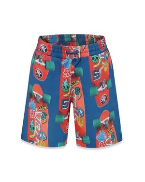 Stella McCartney Fabric Bermuda Shorts - Blue